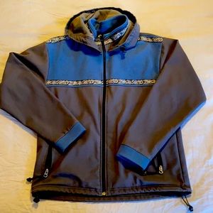 Copper River fleece hooded Jacket.